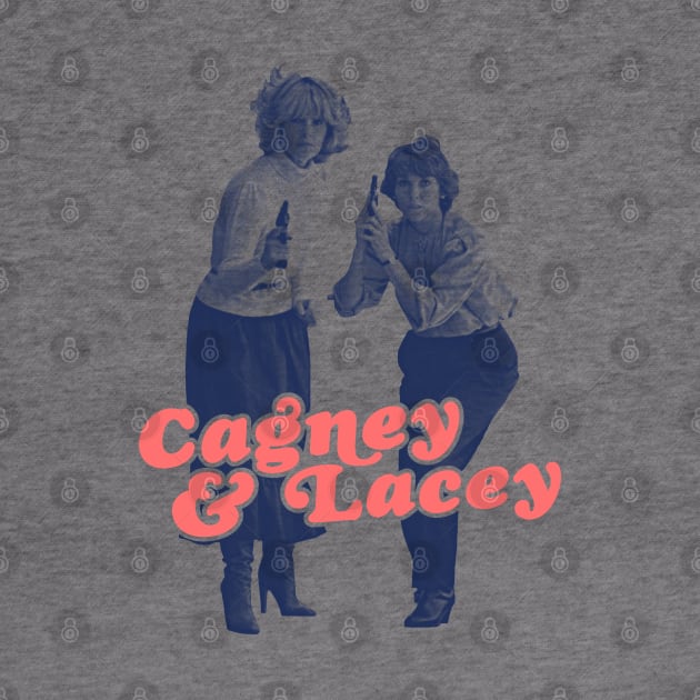 Cagney & Lacey // Retro 80s FanArt by darklordpug